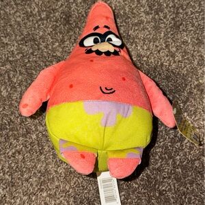 Nickelodeon Viacom SpongeBob SquarePants 2025 Patrick Character Plush Brand New.